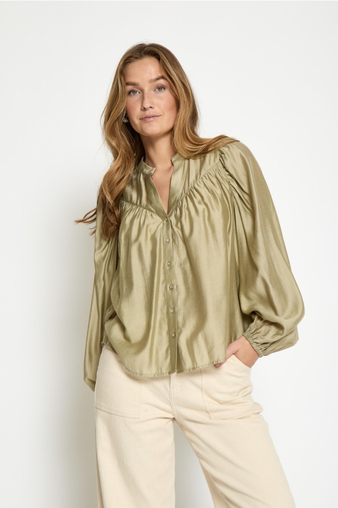 IDA SHIRT PC8358 0148 GRAY GREEN